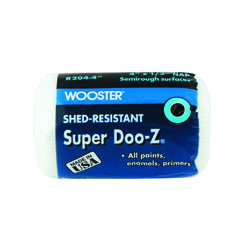 Wooster Brush RR643-9 Pro/Doo-Z Shed Resistant Paint Roller, 1/2 In Nap, 9 In L, Woven Fabric Cover 9 Inch - View #6