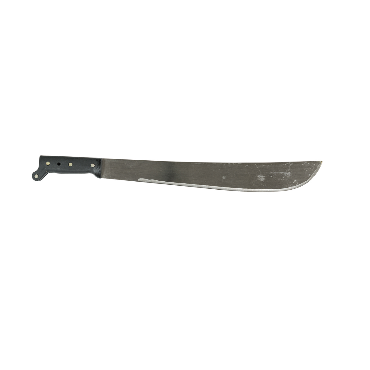 Machetes 18" Machete, Cutlery Steel Blade, Black Poly Handle