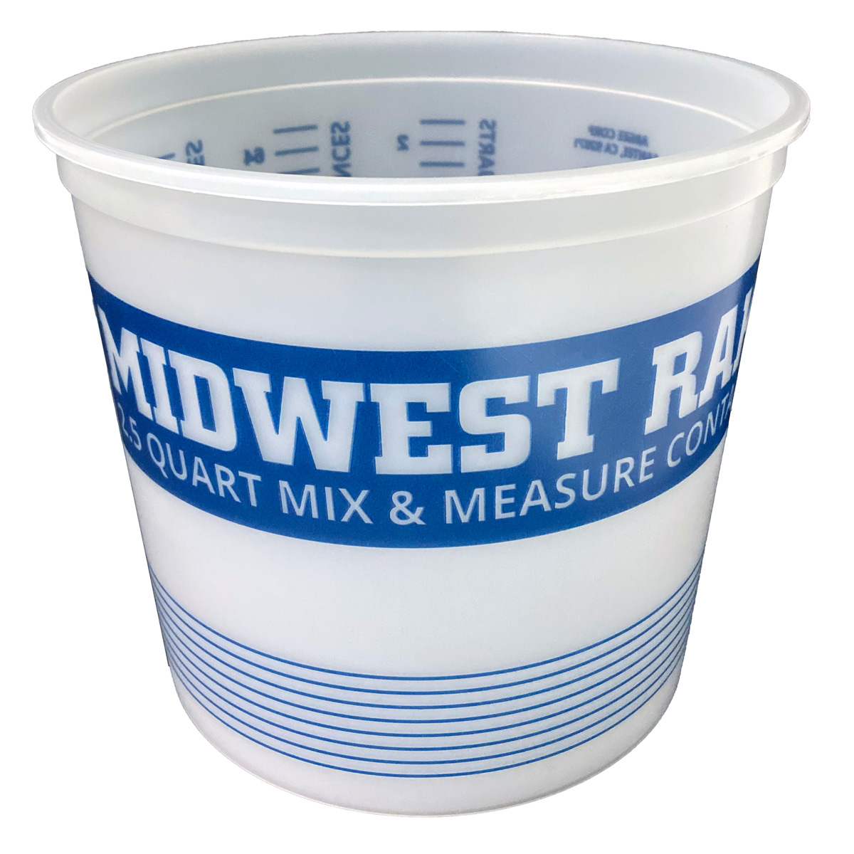 2.5 qt. All Purpose Small Bucket Mixing Container