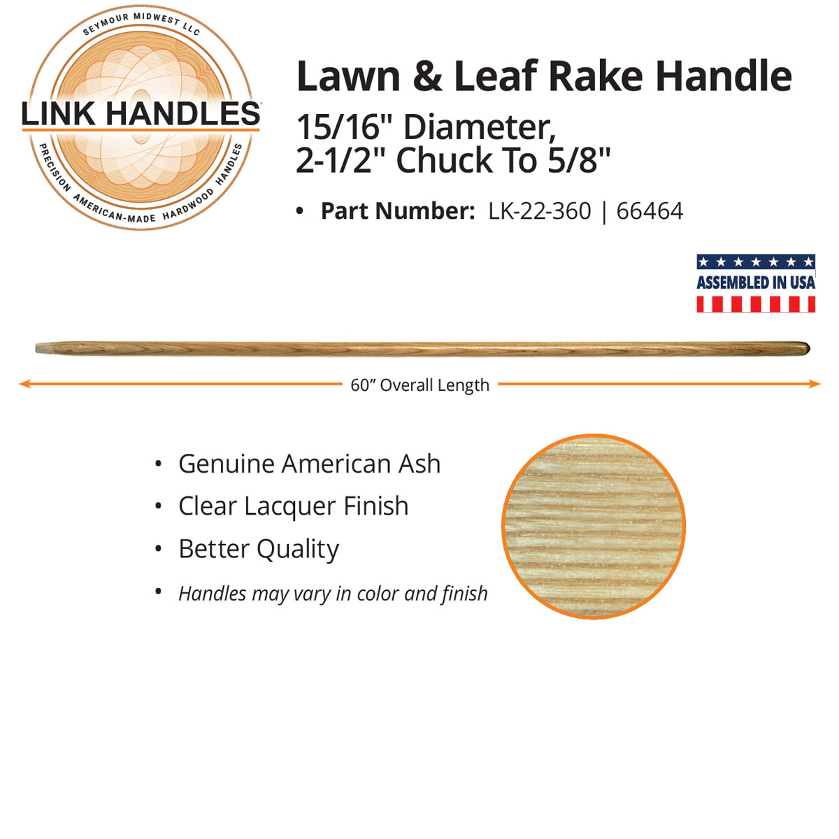 Link Handles Rake Handle - Thumbnail 3