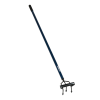 60" Blue Aluminum Handle 12536 Midwest Rake 36" Double Play/Dual Purpose Rake 