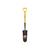 14 Ga. Double Rivet #2 Round Point Shovel, 48