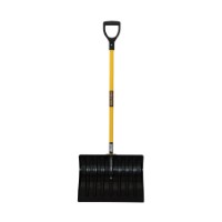 Snow Pusher, Black Polycarbonate Head, 45