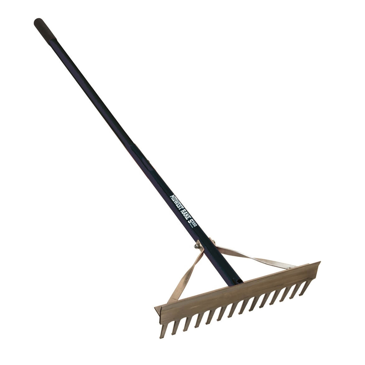 17 Mini Landscape Rake, 60 Aluminum Handle