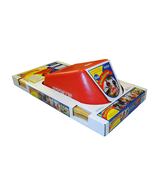 Children s Wheelbarrow in Full Color Nesting Retail Box